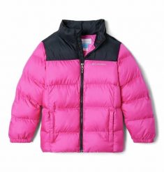 Columbia Kurtka Puffect 2050302695. Czerwone kurtki damskie Columbia, na zimę, xl, bez wzorów, z puchu, bez kaptura. Za 265.99 zł.