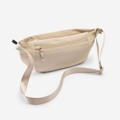 Torebka nerka Quechua XXL 5 l. Brązowe nerki i saszetki damskie Decathlon, bez wzorów. Za 79.99 zł.