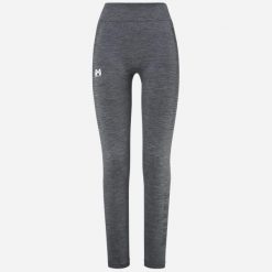 Legginsy termoaktywne damska MILLET Drynamic Warm Tight W merino. Szare legginsy damskie Millet, na zimę, l, bez wzorów, z dzianiny, narciarskie. Za 239.00 zł.