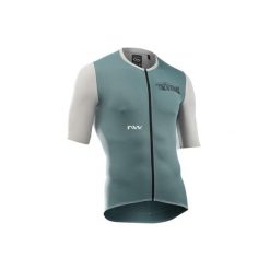 Koszulka rowerowa mtb gravel NORTHWAVE Essence Evo Jersey UPF50 zielony. Szare koszulki damskie Northwave, xl, bez wzorów, z jersey, bez kołnierzyka, bez ramiączek. Za 250.00 zł.