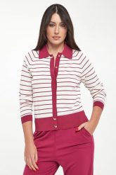 Sweter damski w paski LIU JO. Swetry klasyczne damskie Liu Jo, m, bez kołnierzyka. Za 469.00 zł.