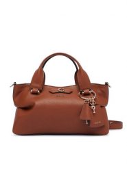 Guess Torebka Suzy Mini HWBG23 22760 Brązowy. Brązowe torebki klasyczne damskie Guess, ze skóry, bez dodatków. Za 544.99 zł.