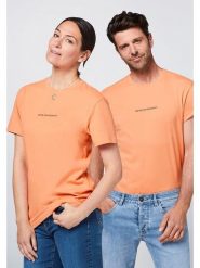 Detto Fatto Koszulka w kolorze pomarańczowym rozmiar: S. Pomarańczowe koszulki damskie Detto Fatto, s, bez wzorów, z bawełny, bez kołnierzyka, bez ramiączek. Za 73.99 zł.