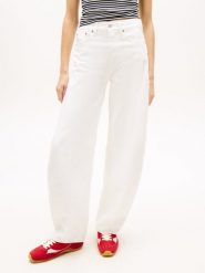 Tommy Jeans Dżinsy Kobiety Bawełna (100%) biały, 28-30. Białe jeansy damskie Tommy Jeans. Za 329.95 zł.