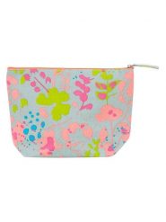 Overbeck and Friends Kosmetyczka "Viola" w kolorze turkusowo-zielonym - 30 x 20 x 10 cm rozmiar: onesize. Zielone kosmetyczki damskie Overbeck and Friends, bez wzorów, z materiału. Za 34.85 zł.