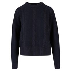 Bluza damska Urban Classics Cabel. Czarne bluzy damskie Urban Classics, bez wzorów, bez kaptura. Za 214.00 zł.