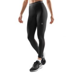 Damskie legginsy do biegania Fitness Siroko Fighter. Czarne legginsy damskie SIROKO, xl, bez wzorów, z materiału. Za 254.00 zł.