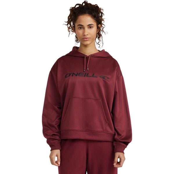 Bluza z kapturem O'Neill Rutile Hoodie Fleece, Kobiety. Czerwone bluzy damskie O'Neill, l, bez wzorów, z poliesteru, z kapturem. Za 290.00 zł.