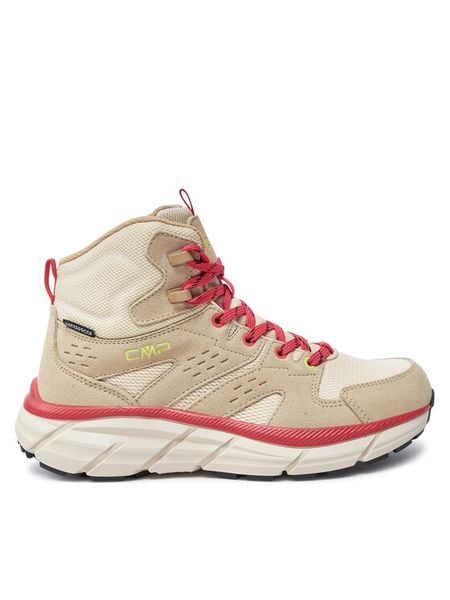 CMP Trekkingi Kamsel Mid 3Q25976EO Beżowy. Brązowe obuwie sportowe damskie CMP, ze skóry, bez zapięcia. Za 289.99 zł.