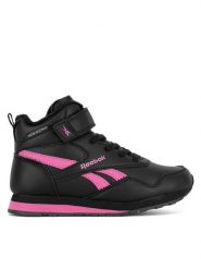 Reebok Trzewiki H8-029 DZ Czarny. Czarne buty sportowe dziewczęce Reebok, z materiału, bez zapięcia. Za 129.99 zł.