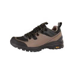 Buty trekkingowe niskie unisex Alpine Pro Omere Vibram. Brązowe obuwie trekkingowe damskie Alpine Pro, przed kostkę, bez zapięcia. W wyprzedaży za 399.00 zł.