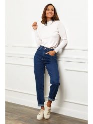 Soft Cashmere Golf w kolorze białym rozmiar: 38/40. Białe golfy damskie Soft Cashmere, bez wzorów, z kaszmiru, bez ramiączek. Za 114.17 zł.