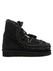 Mou Śniegowce Eskimo Scoubidoo Lace FW101124A Czarny. Czarne śniegowce damskie Mou, ze skóry. Za 1,049.00 zł.