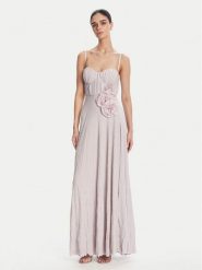 Elisabetta Franchi Sukienka wieczorowa ABR2252E2 544 Fioletowy Regular Fit. Fioletowe sukienki damskie Elisabetta Franchi, bez wzorów, z syntetyku, wizytowe, bez ramiączek. Za 3,389.00 zł.