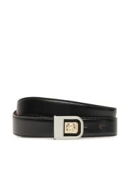 BOSS Pasek Damski 50548522 Czarny. Czarne paski damskie Boss, bez wzorów, ze skóry. Za 379.99 zł.