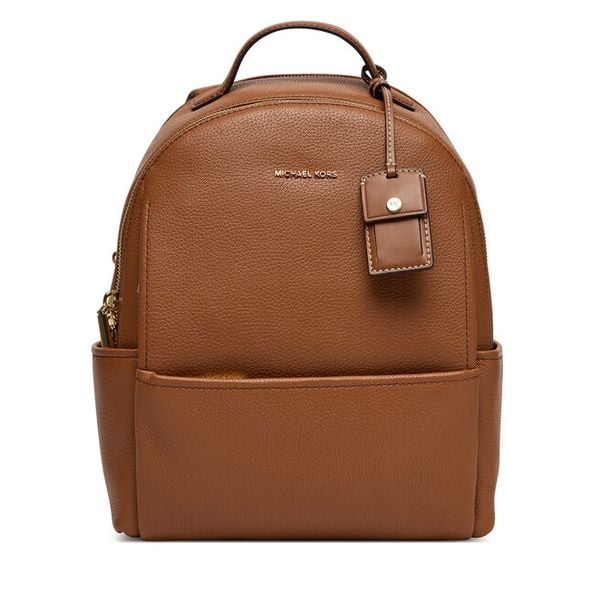 Plecak MICHAEL Michael Kors. Brązowe plecaki MICHAEL Michael Kors, bez wzorów. Za 879.99 zł.