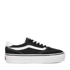 Tenisówki Vans. Czarne trampki damskie Vans, bez wzorów, bez zapięcia. Za 339.99 zł.