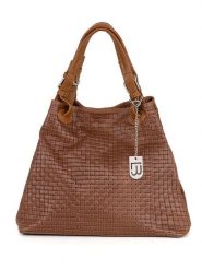 Lucca Baldi Skórzana torebka "Fosdinovo" w kolorze brązowym - 45 x 37 x 15 cm rozmiar: onesize. Brązowe torebki klasyczne damskie Lucca Baldi, z materiału, przez ramię, bez dodatków. Za 295.99 zł.