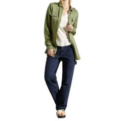 Koszula turystyczna damska SuperDry Military. Zielone koszule damskie Superdry, xs, bez wzorów, z lyocellu, casualowe, bez kołnierzyka, bez ramiączek. Za 197.00 zł.