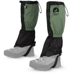 Stuptuty trekkingowe na buty MOUNTAIN GOAT wodoodporne. Czarne obuwie trekkingowe damskie MOUNTAIN GOAT, z materiału, bez zapięcia. Za 64.99 zł.