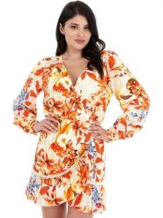 Guess Sukienka letnia Hafa W3GK34 WFCY0 Kolorowy Regular Fit. Sukienki damskie Guess, z aplikacjami, z wiskozy, bez ramiączek. Za 469.99 zł.