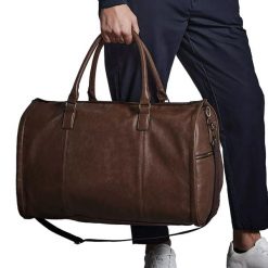 Skórzana Torba Kabinowa Jeden Rozmiar. Brązowe torby sportowe QUADRA, bez wzorów, z materiału. Za 287.99 zł.