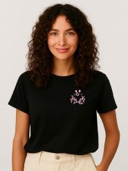 WOOOP Koszulka w kolorze czarnym rozmiar: M. Czarne koszulki damskie Wooop, m, bez wzorów, bez kołnierzyka, bez ramiączek. Za 79.21 zł.