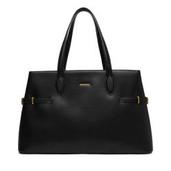 Torebka GINO ROSSI. Czarne shopper bag Gino Rossi, bez dodatków. Za 279.99 zł.