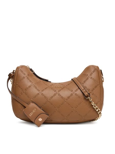 Liu Jo Torebka Ecs S Hobo AF5056 E0538 Brązowy. Brązowe torebki wieczorowe damskie Liu Jo, bez wzorów, ze skóry, bez dodatków. Za 349.99 zł.