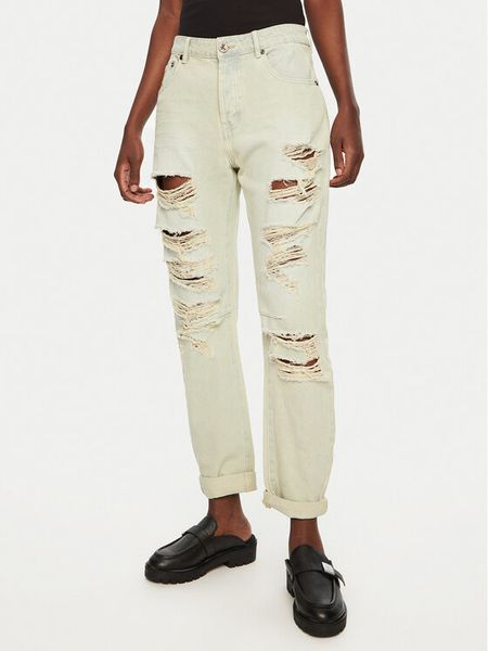 One Teaspoon Jeansy Saints 26698 Błękitny Boyfriend Fit. Niebieskie jeansy damskie One Teaspoon. Za 529.99 zł.