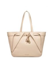 Nine West Torebka CEO-Inari-LDA8426A Beżowy. Brązowe shopper bag Nine West, bez wzorów, z materiału, bez dodatków. Za 249.99 zł.