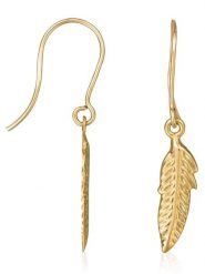 OR ÉCLAT Złote kolczyki "Feuille" rozmiar: onesize. Żółte kolczyki damskie Or Éclat, złote. Za 274.75 zł.