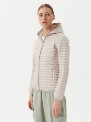 Save The Duck Kurtka przejściowa D33620W IRIS20 Beżowy Regular Fit. Brązowe kurtki damskie Save the duck, bez wzorów, z syntetyku, bez kaptura. Za 399.99 zł.
