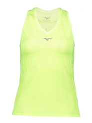 Mizuno Top "Aero" w kolorze żółtym do biegania rozmiar: XS. Żółte koszulki sportowe damskie Mizuno, xs, bez wzorów, z materiału, bez ramiączek, do biegania. Za 100.99 zł.