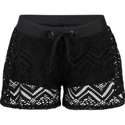Szorty kąpielowe. Czarne bikini bonprix, bez wzorów, z koronki. Za 99.99 zł.
