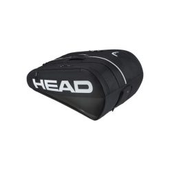 Torba na rakiety tenisowe Head Tour. Czarne torby sportowe Head, bez wzorów, z materiału. Za 380.00 zł.