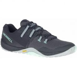 Buty trekkingowe damskie Merrell Trail Glove 6. Szare obuwie trekkingowe damskie Merrell, z materiału, bez zapięcia. Za 662.00 zł.