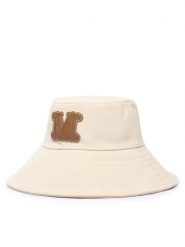 Max Mara Beachwear Kapelusz Gondola 2616571019 Beżowy. Brązowe kapelusze damskie Max Mara Beachwear, bez wzorów, z bawełny. Za 614.99 zł.