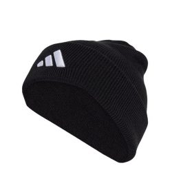 Czapka New Logo Beanie Cuff. Niebieskie czapki damskie Adidas, bez wzorów. Za 109.00 zł.