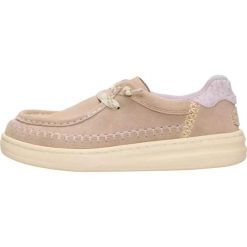 HeyDude Damskie Mokasyny Harper Moc. Brązowe mokasyny damskie Hey dude, z materiału, bez obcasa. Za 329.00 zł.