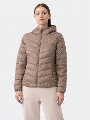 4F Kurtka przejściowa 4FAW23TDJAF225 Brązowy Slim Fit. Brązowe kurtki sportowe damskie 4F, m, bez wzorów, z syntetyku, bez kaptura. W wyprzedaży za 119.99 zł.