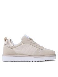 Clara Barson Sneakersy WS21182-01 Beżowy. Brązowe obuwie sportowe damskie Clara Barson, z materiału, bez zapięcia. Za 149.99 zł.