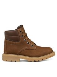 Geox Trapery J Shaylax Boy J16FAB 032BC CS66R D Brązowy. Brązowe buty zimowe chłopięce Geox, z nubiku, bez zapięcia. Za 339.99 zł.