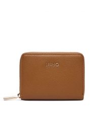 Liu Jo Portfel AF6156 E1019 Brązowy jasny. Brązowe portfele damskie Liu Jo, bez wzorów, ze skóry. Za 249.99 zł.