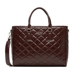 Torebka Nine West. Brązowe torebki klasyczne damskie Nine West, bez dodatków. Za 249.99 zł.