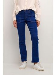 Cream Dżinsy - Flare fit - w kolorze niebieskim rozmiar: W32/L32. Niebieskie jeansy damskie Cream, z podwyższonym stanem. Za 105.38 zł.