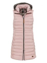 Camel Active Kamizelka pikowana w kolorze jasnoróżowym rozmiar: 46. Różowe kamizelki damskie Camel Active, bez wzorów, bez kaptura. Za 223.99 zł.