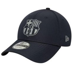 Czapka z daszkiem kibicowska FC Barcelona New Era. Niebieskie czapki z daszkiem damskie FC BARCELONA, bez wzorów. Za 159.00 zł.