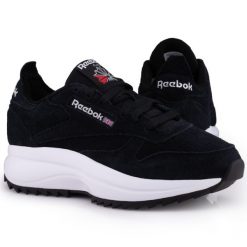 Buty sportowe damskie Reebok CLASSIC LEATHER SP EXTRA. Białe obuwie sportowe casual damskie Reebok, trekkingowe, Reebok Classic. W wyprzedaży za 209.00 zł.