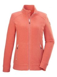 Killtec Kurtka polarowa "KOS 100" w kolorze pomarańczowym rozmiar: 42. Pomarańczowe kurtki damskie Killtec, bez wzorów, z polaru, bez kaptura. Za 96.83 zł.